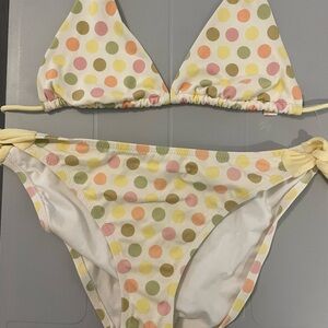 Victoria's Secret Polka Dot Bikini - Multicolor